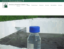 Tablet Screenshot of caspianing.com